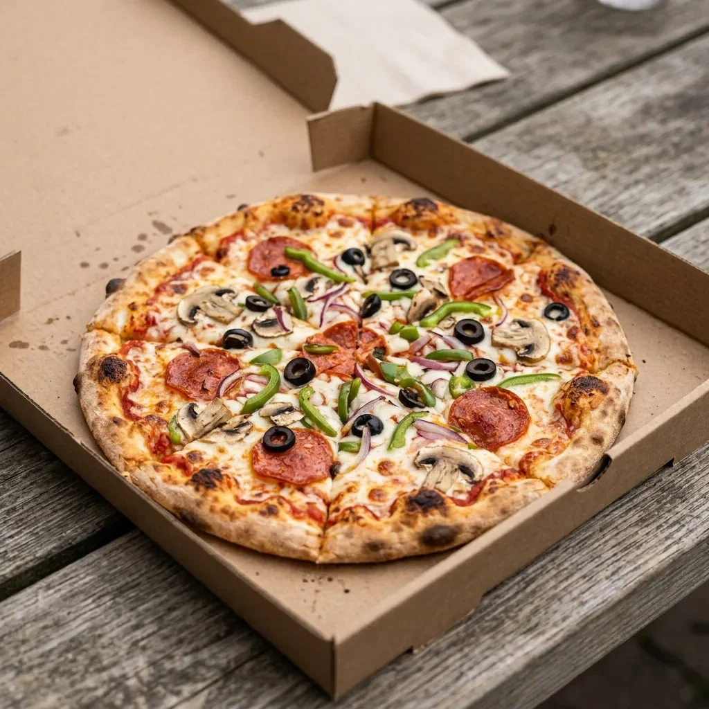 Stel je pizza zelf samen