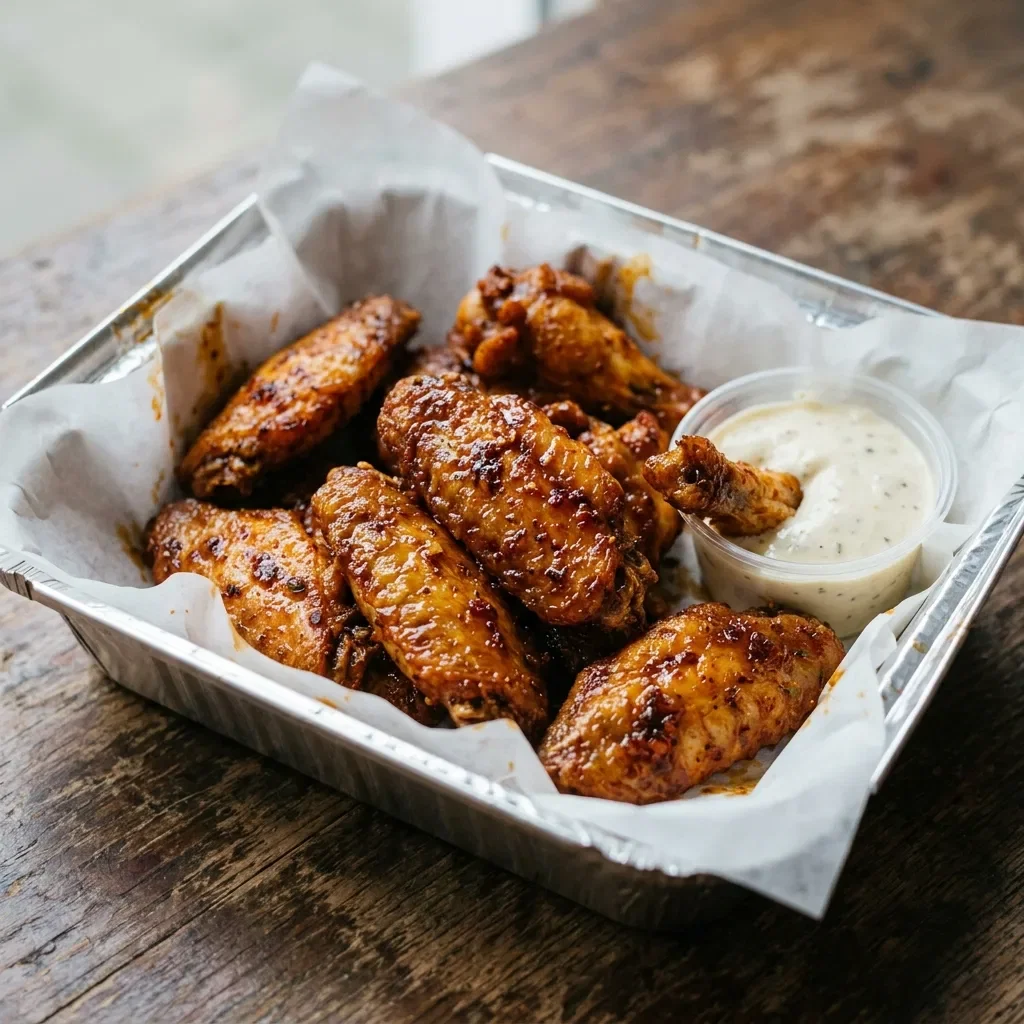 Hot chicken wings