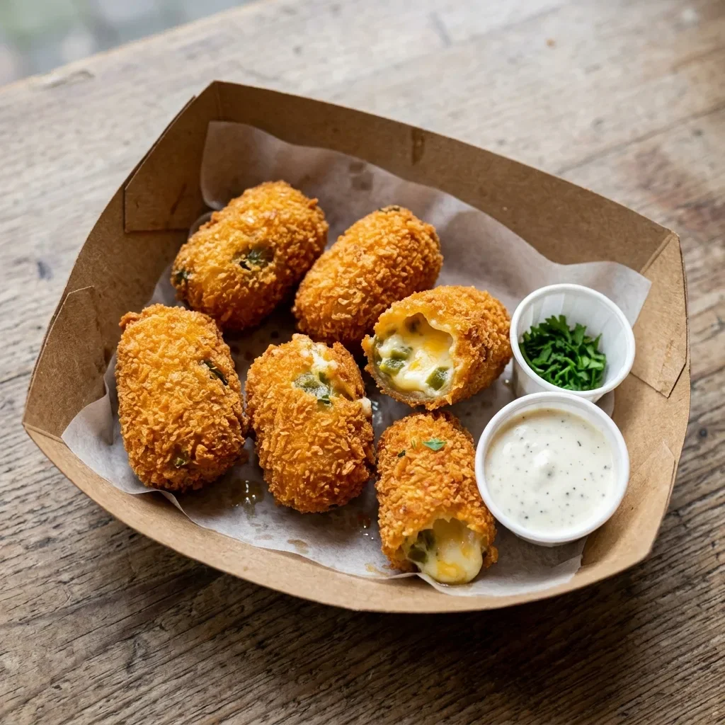Creamy jalapenos