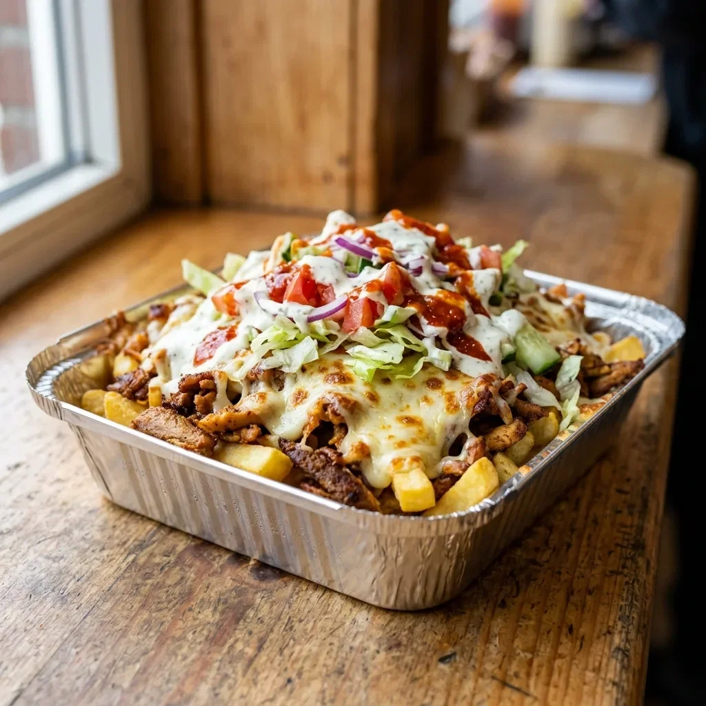 Kapsalon shoarma (groot)