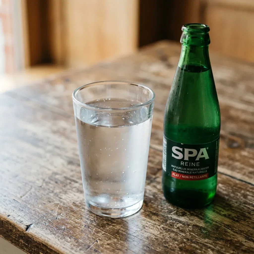 Spa water plat