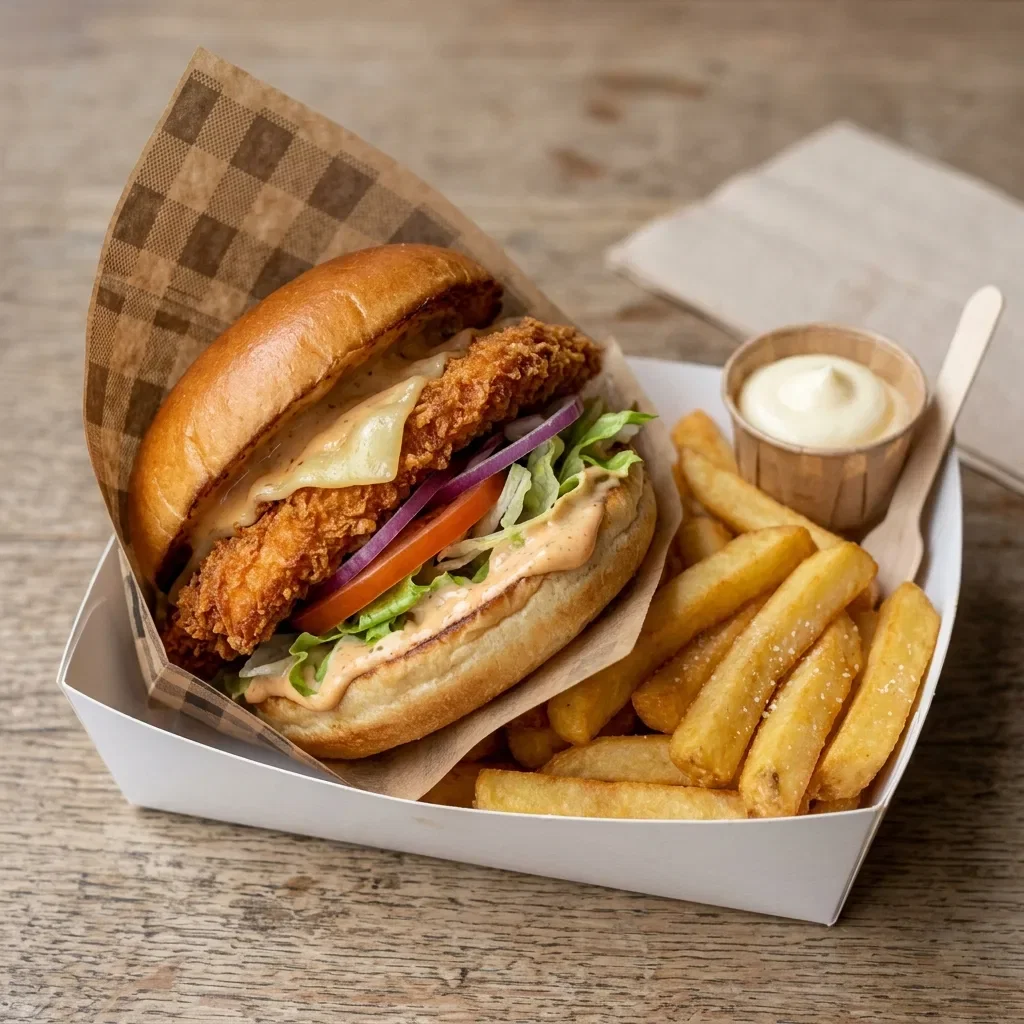 Chicken burger