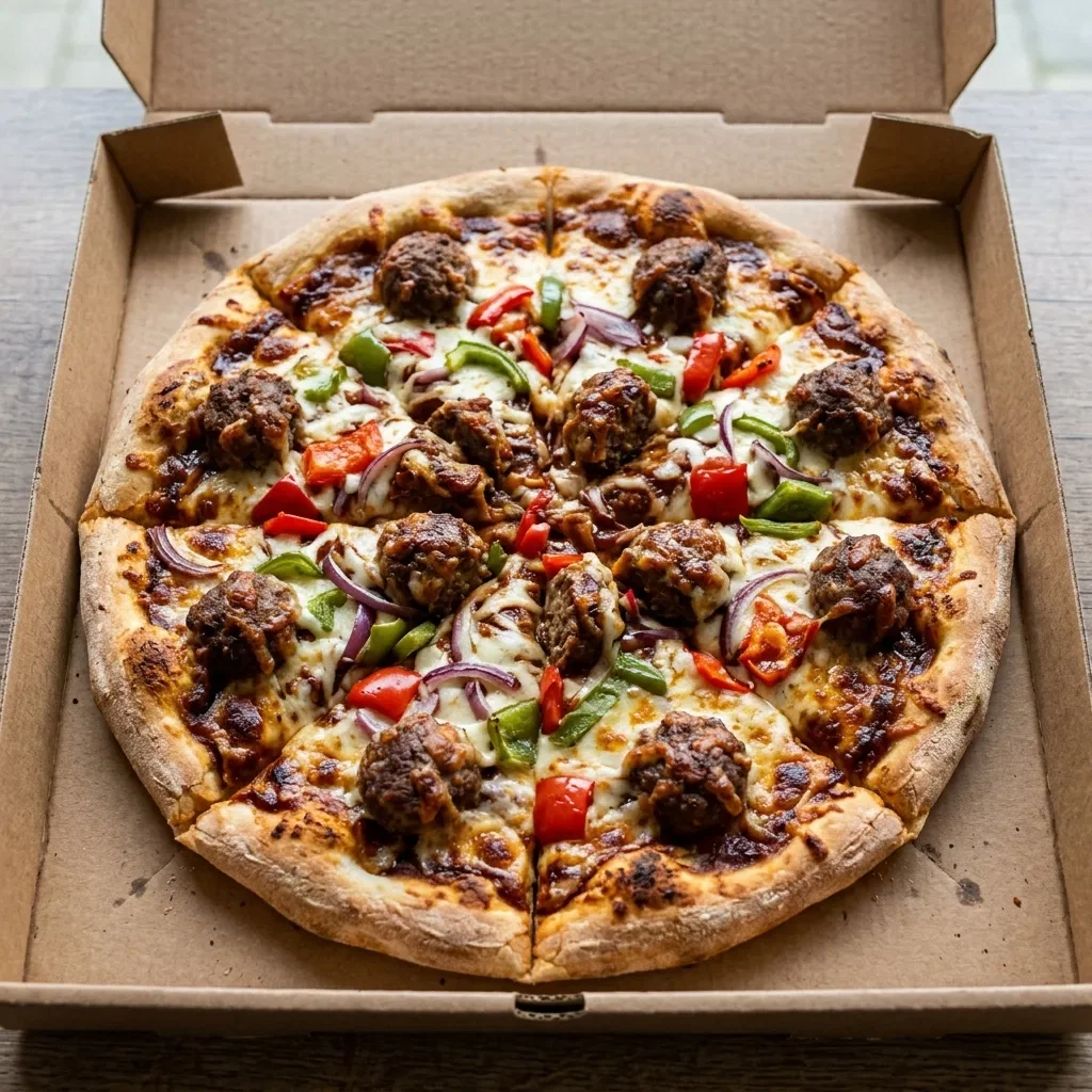 Bbq meatballs large
