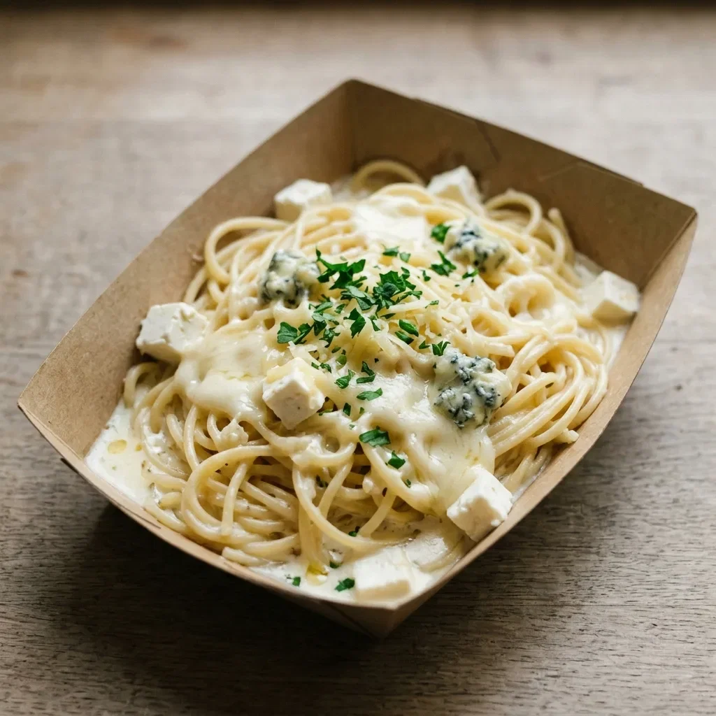 Spaghetti 4 cheese
