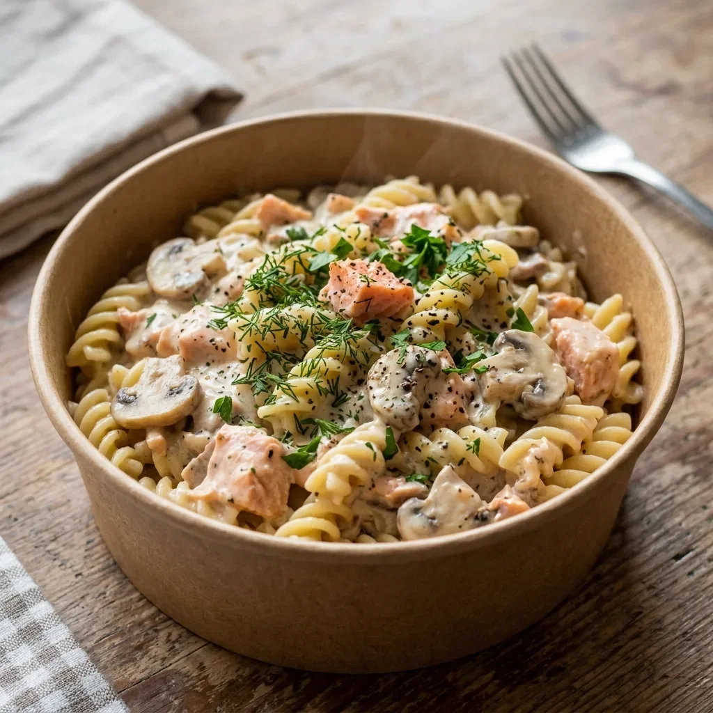 Pasta salmone