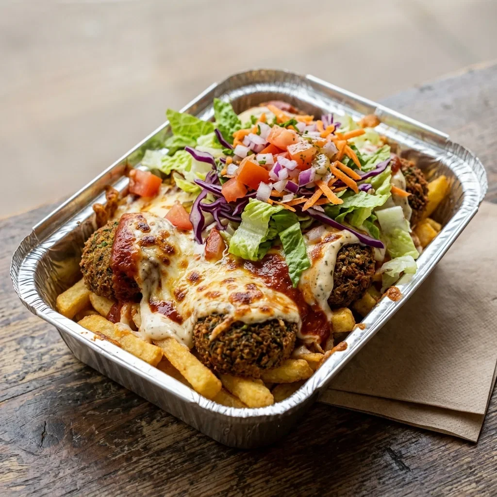 Kapsalon falafel 