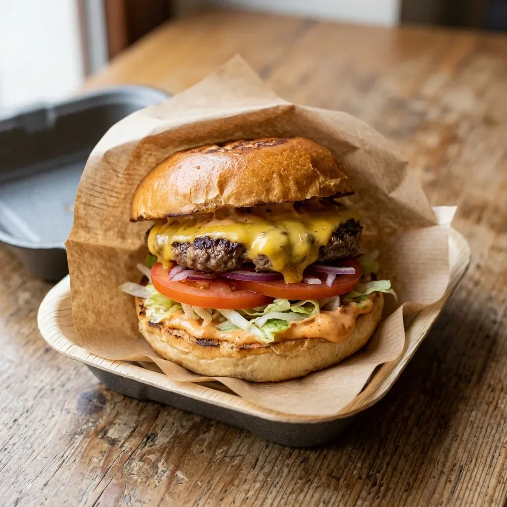 Cheddar Burger