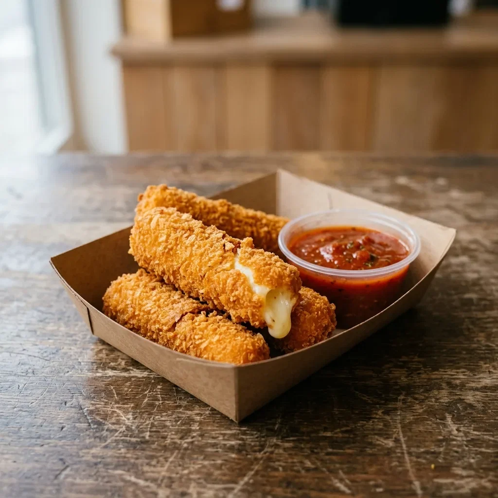Mozzarella sticks 4 stuks