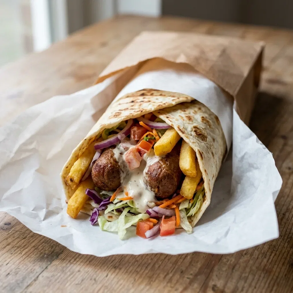 Durum met Frikandel