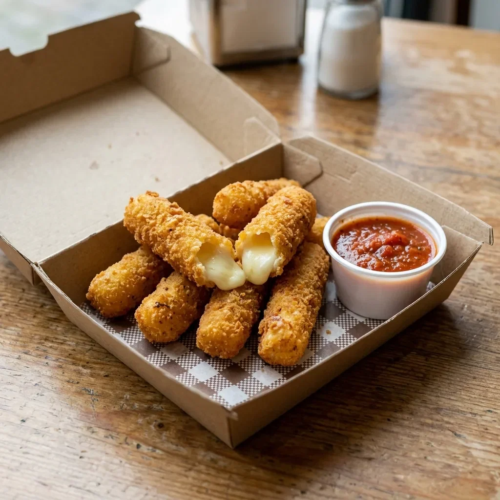 Mozzarella sticks 8 stuks