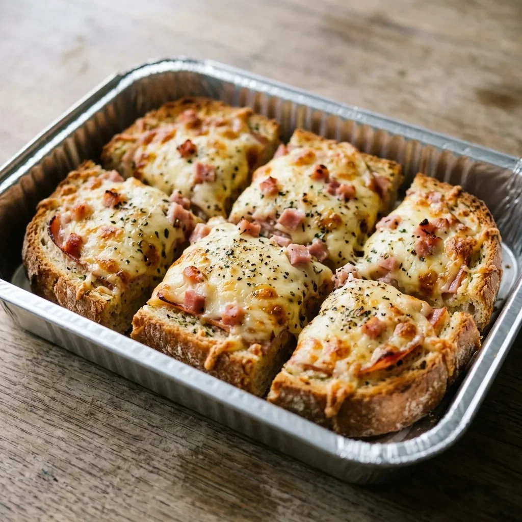 Lookbrood met Kaas en Ham