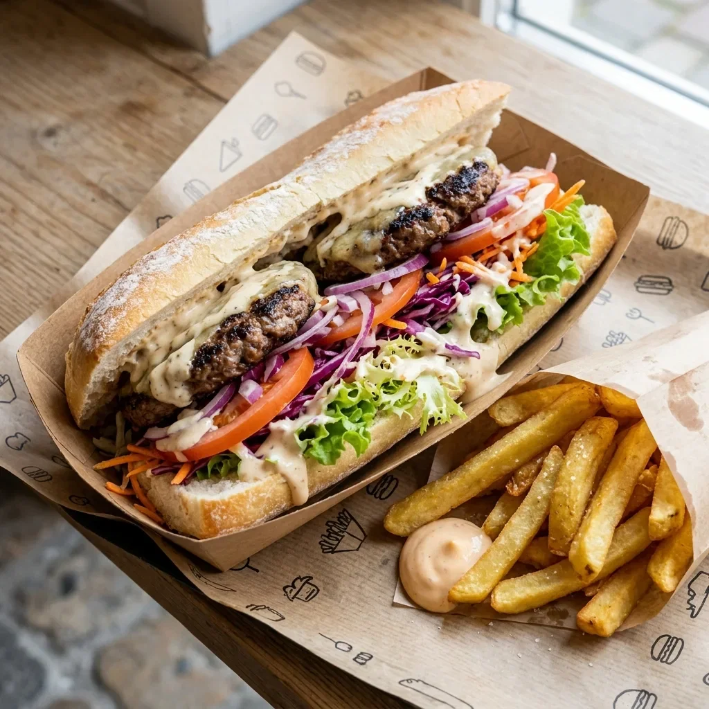 Frans Brood Dubbele Hamburger