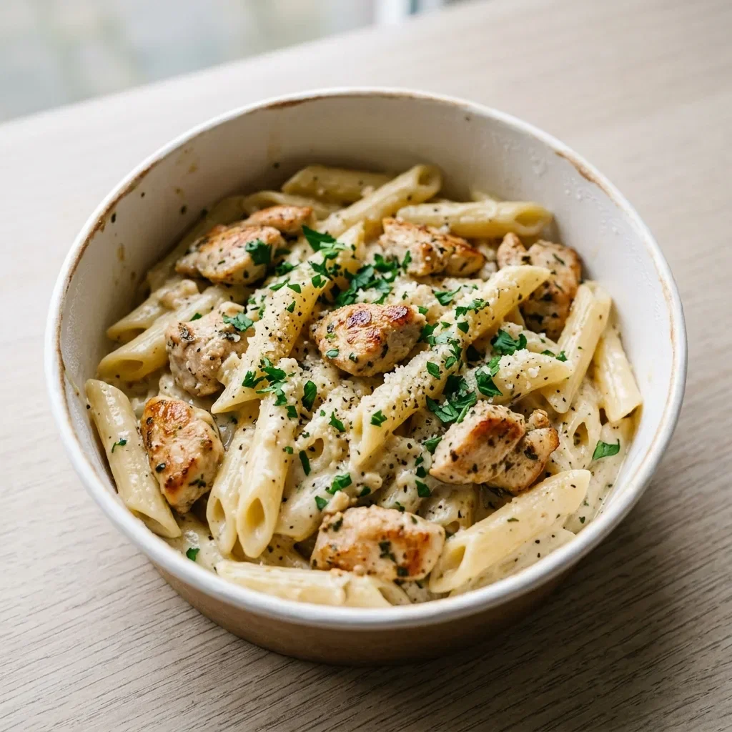 Pasta pollo