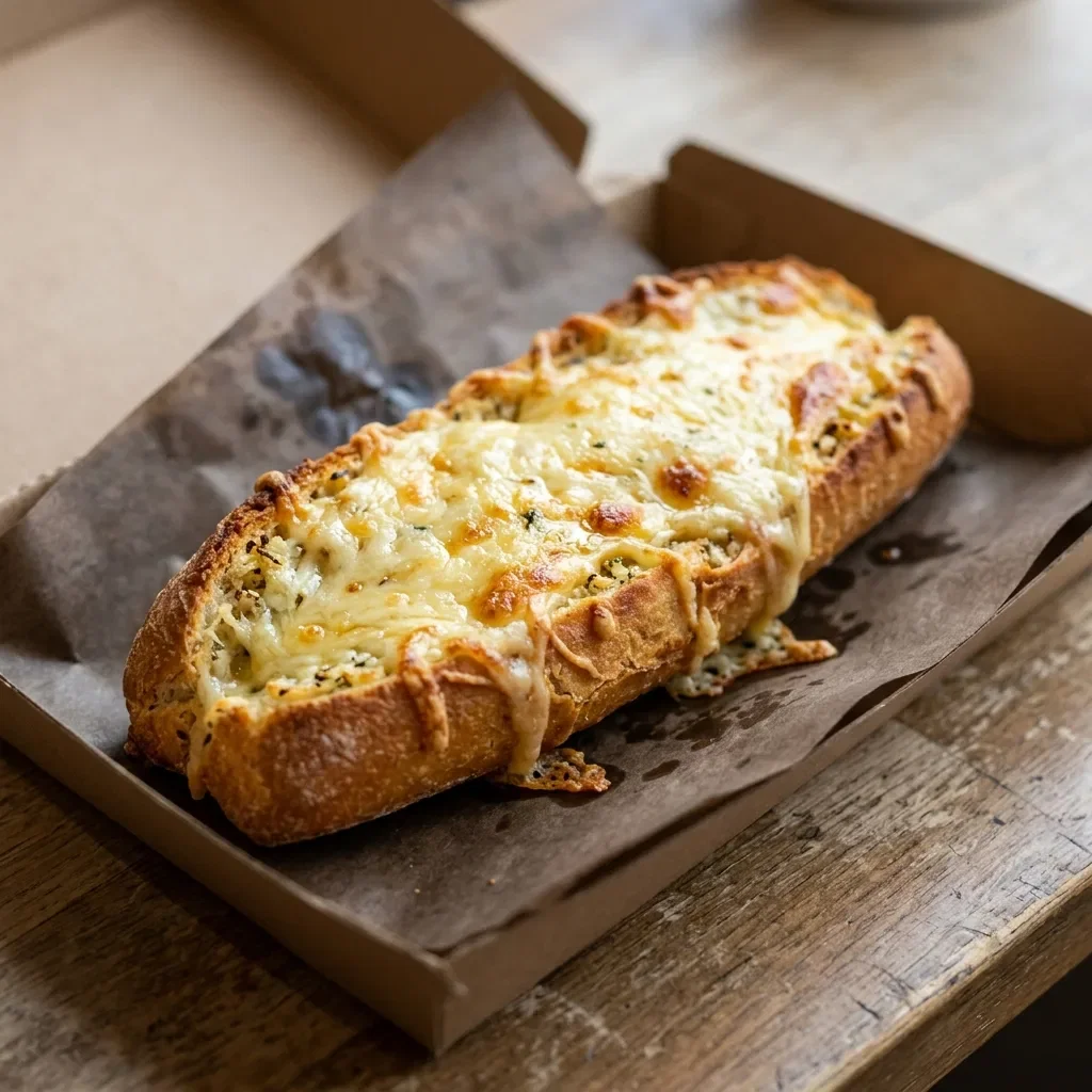 Lookbaguette met kaas