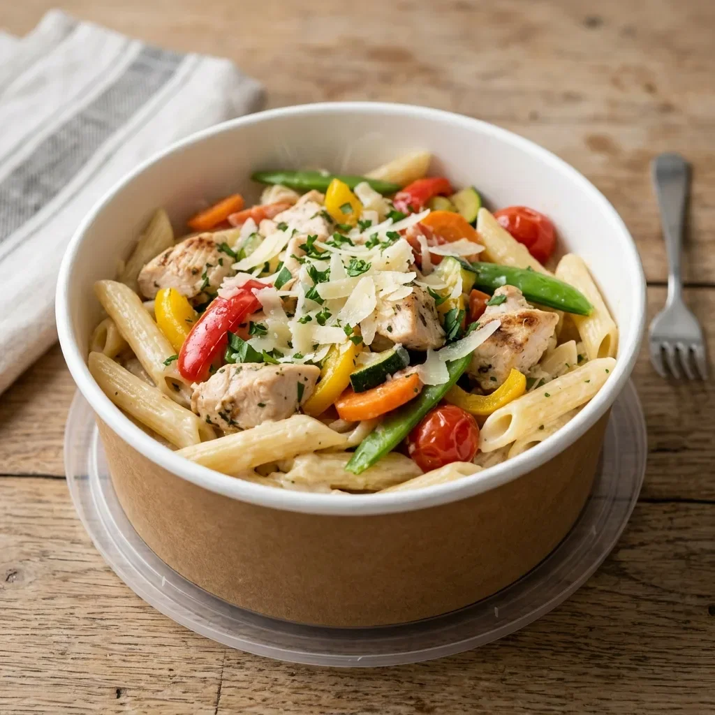 Pollo con verdure
