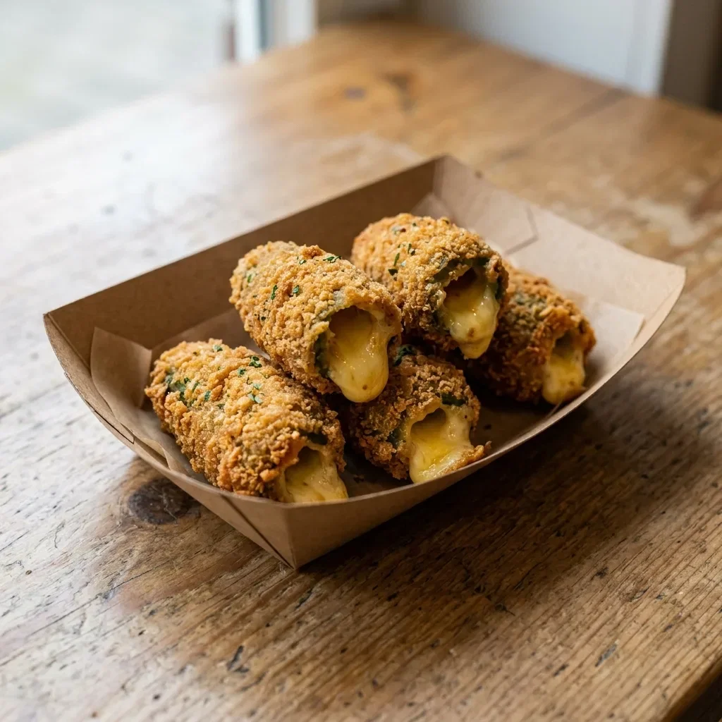 Cheesy jalapenos