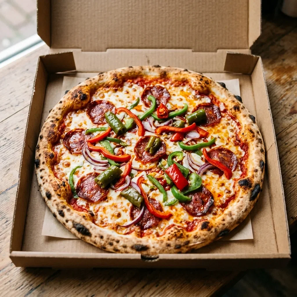 Pizza hot pizza large