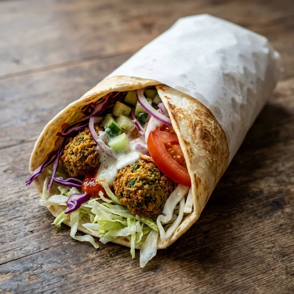 Durum falafel