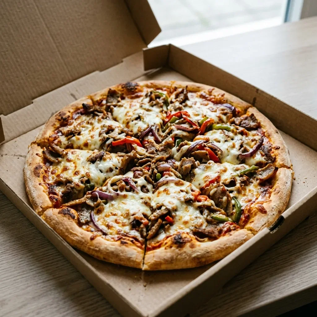 Pizza meat party large