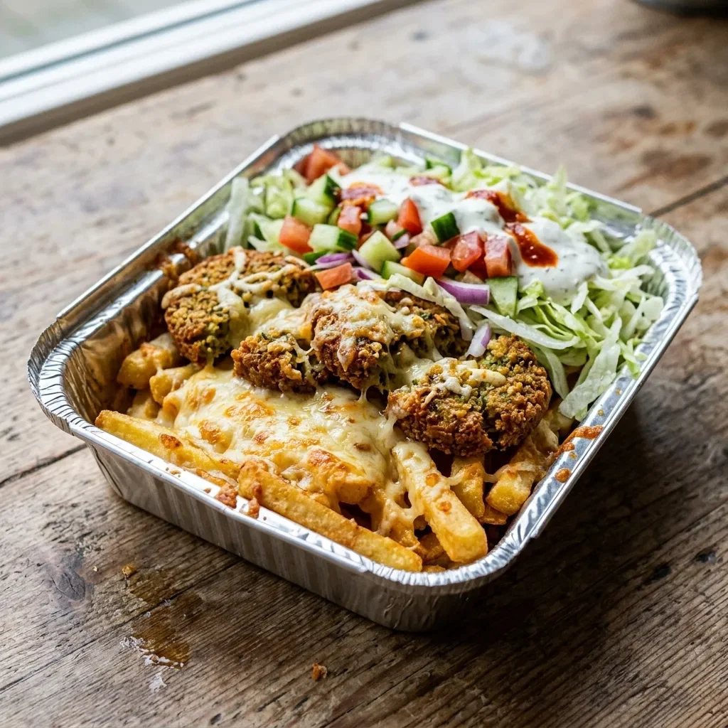 Kapsalon falafel