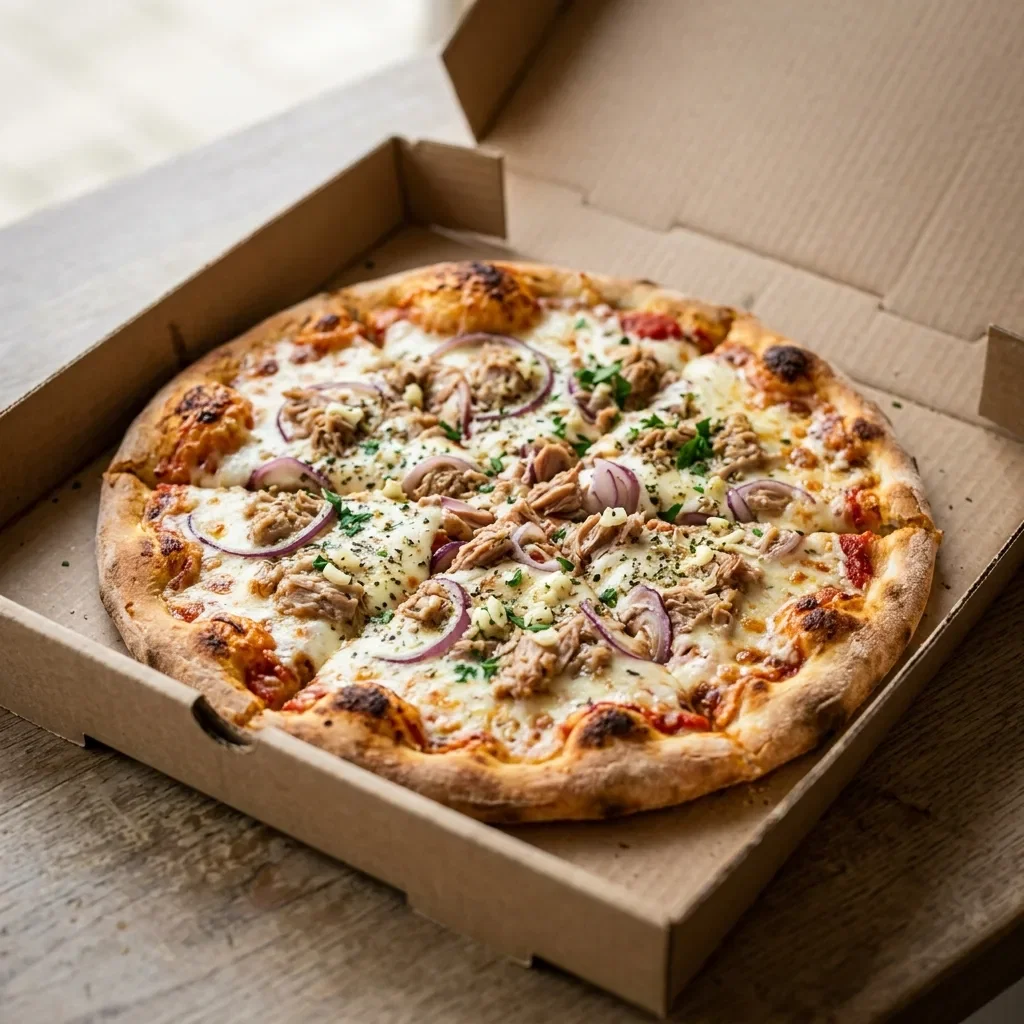 Pizza tonno medium