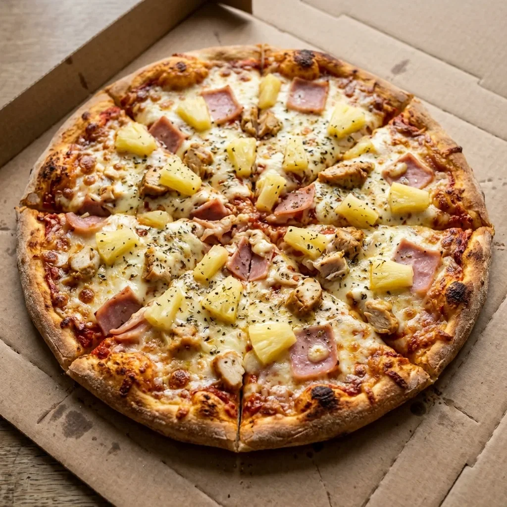 Pizza hawai large