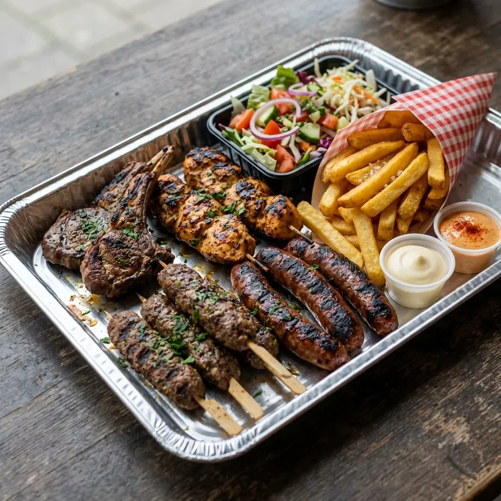 Mix grill (2 personen)