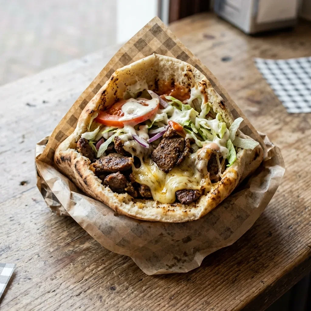 Broodje lams kaas