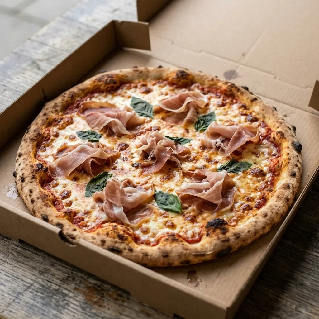 Pizza prosciutto large