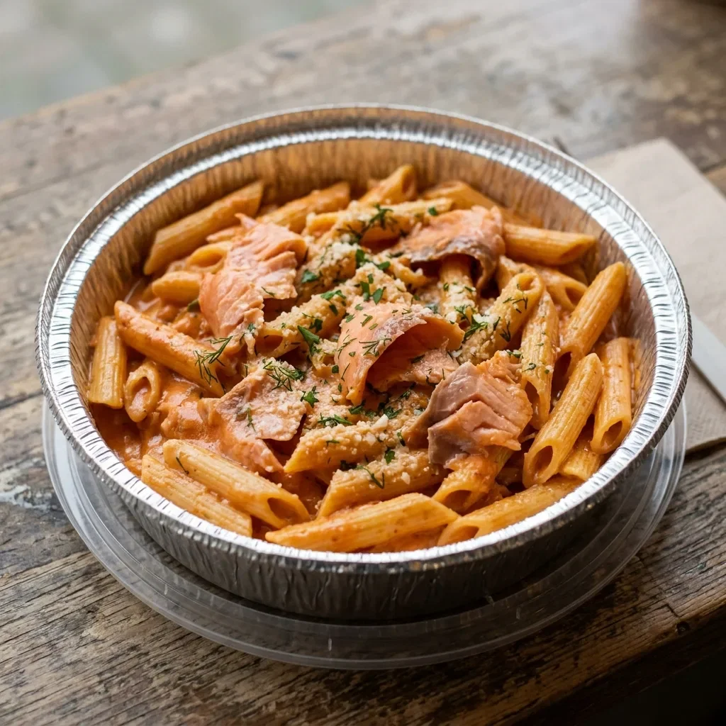 Pasta salmone