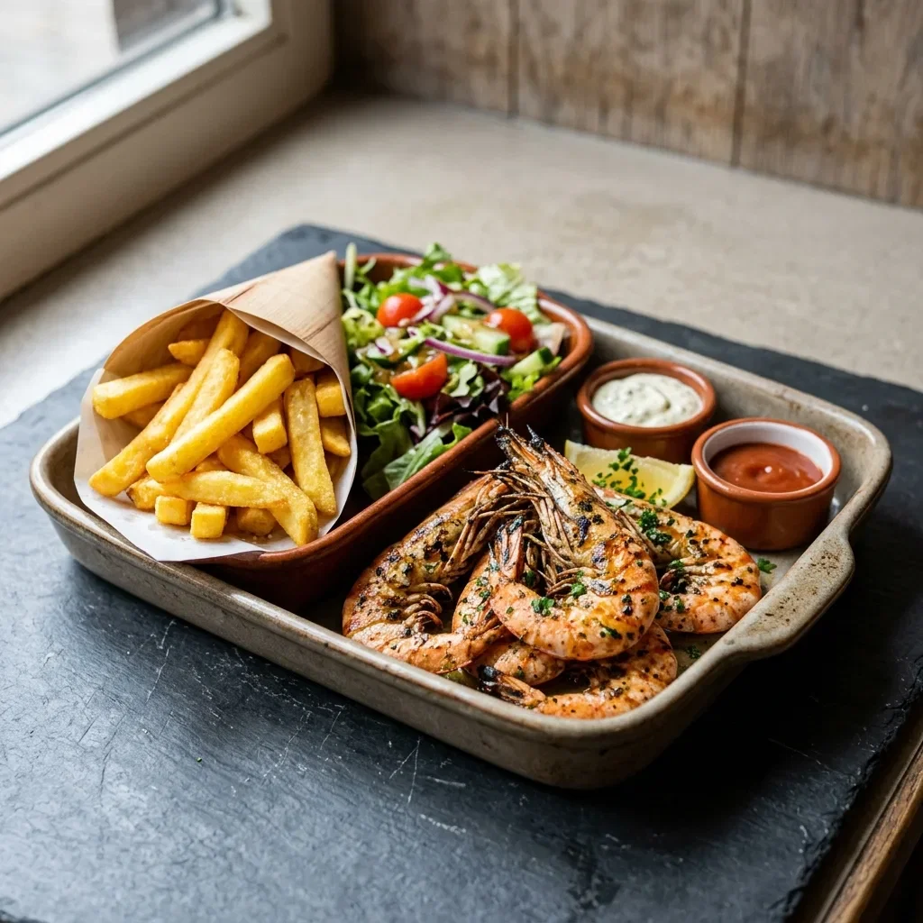 Scampi grill