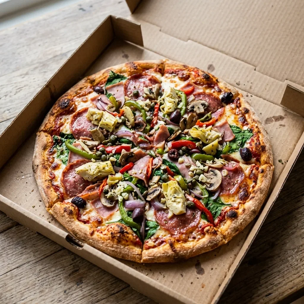 Pizza completo medium