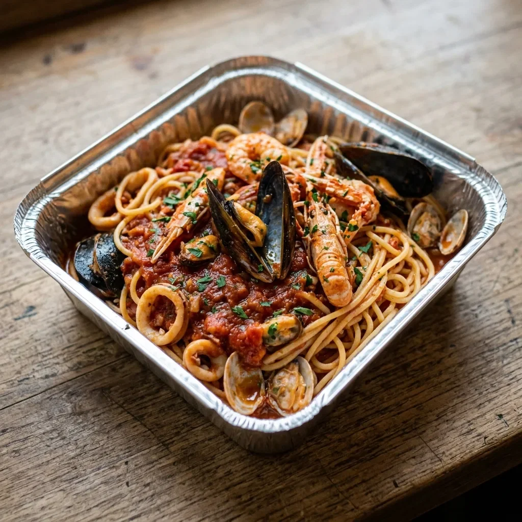 Pasta frutti di mare