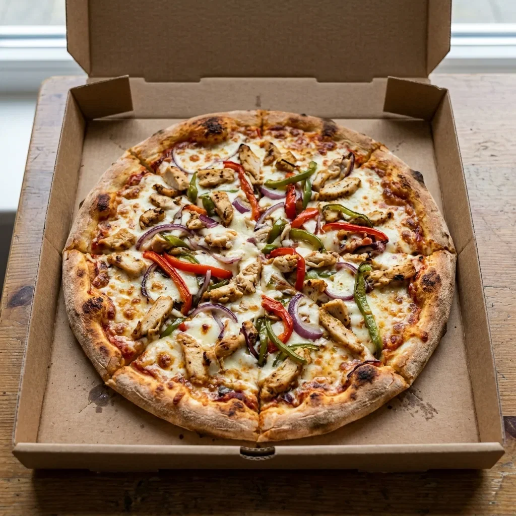 Pizza pollo medium