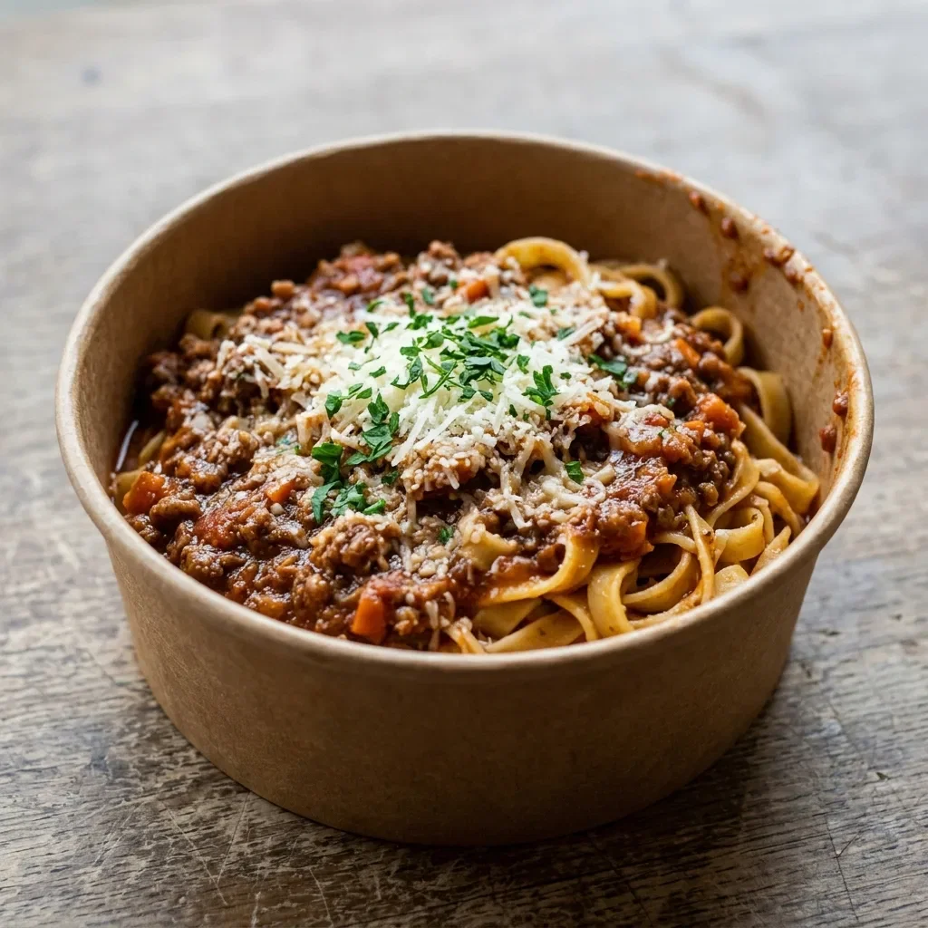 Pasta bolognese