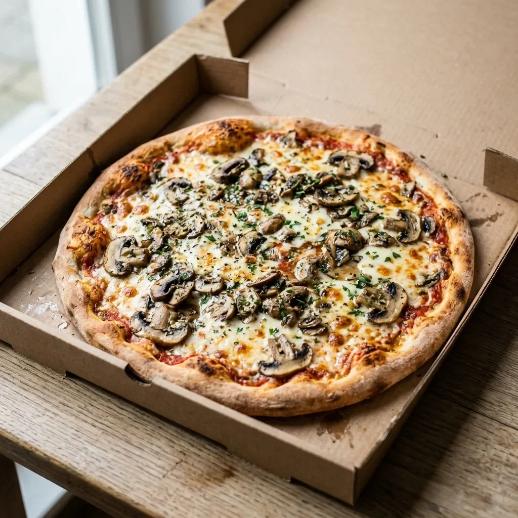 Pizza funghi large
