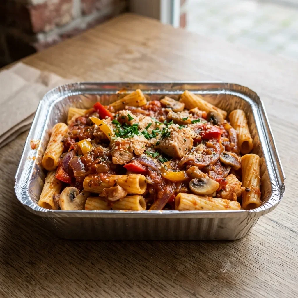 Pasta pollo