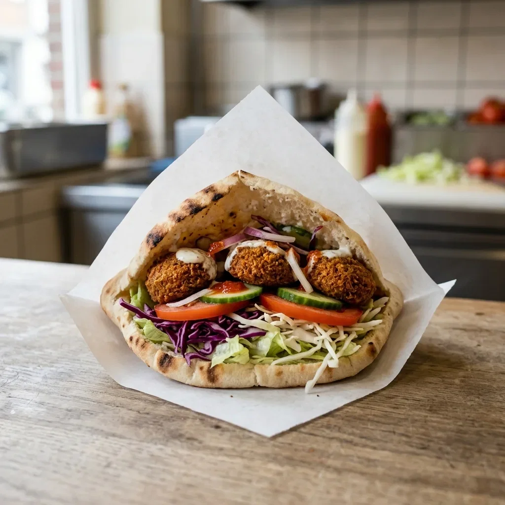Broodje falafel
