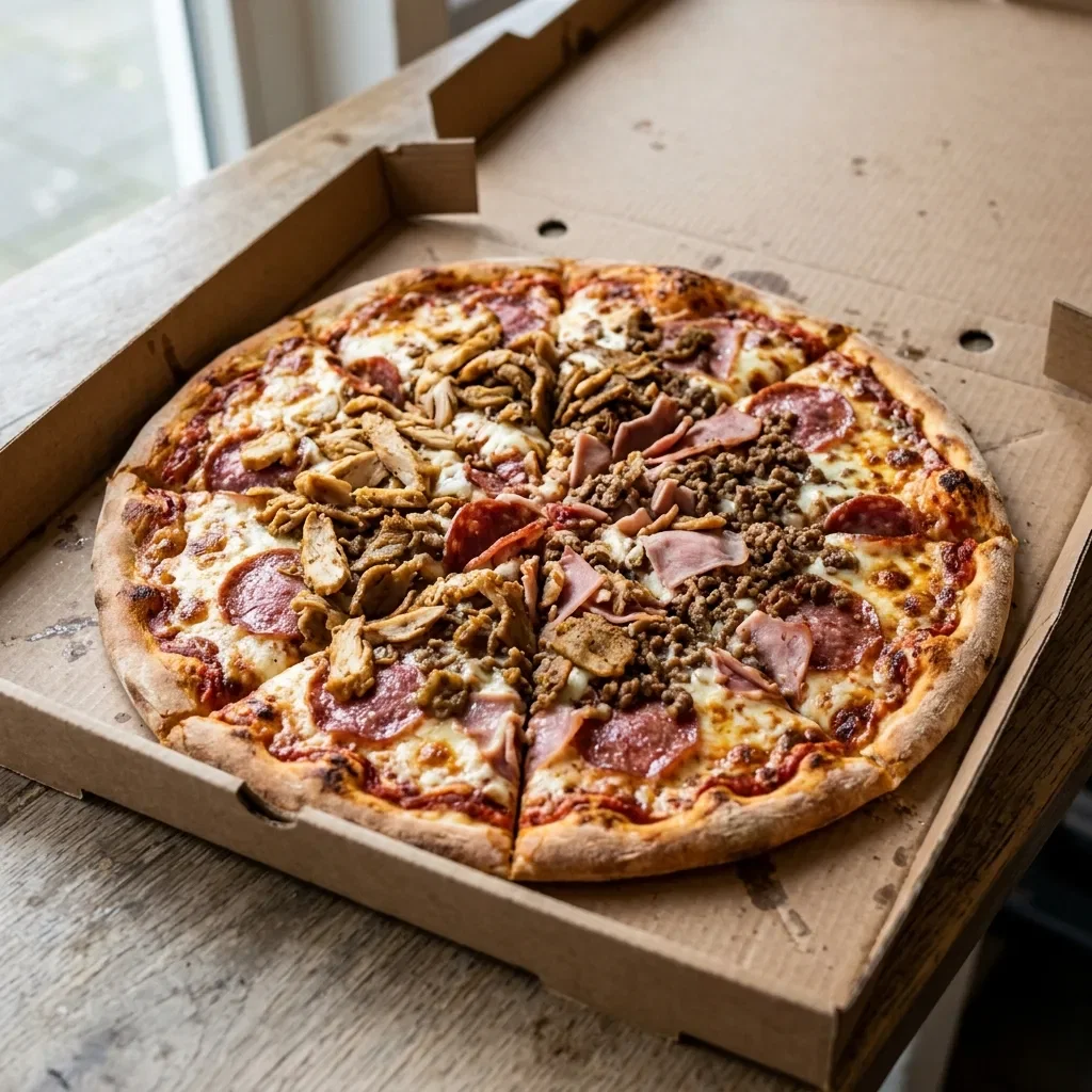 Pizza full option large