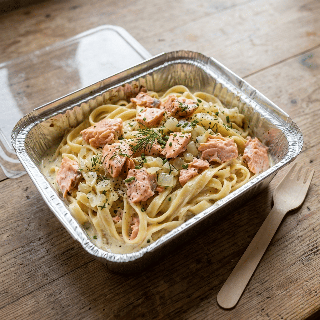 Pasta zalm