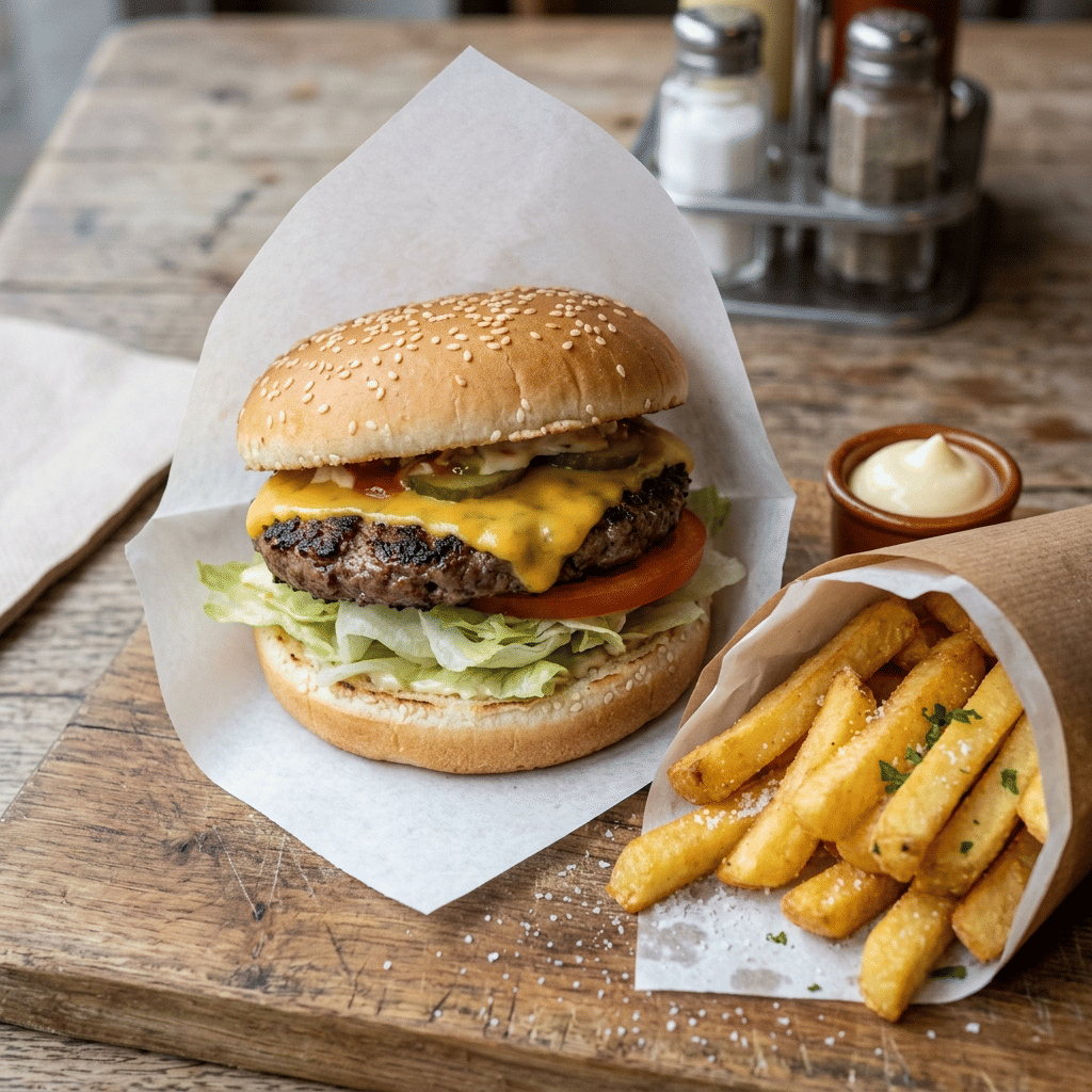 Cheese burger Single