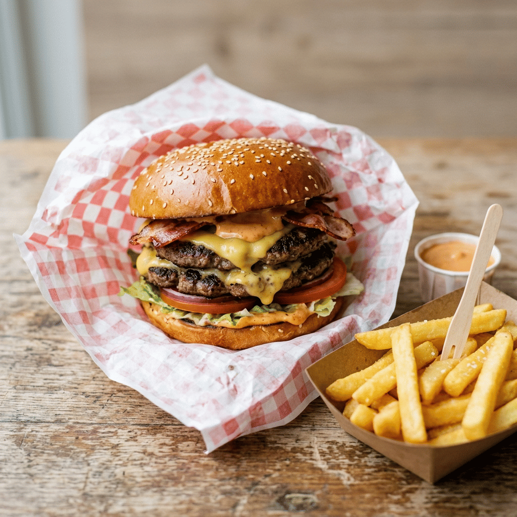 Beef burger Double