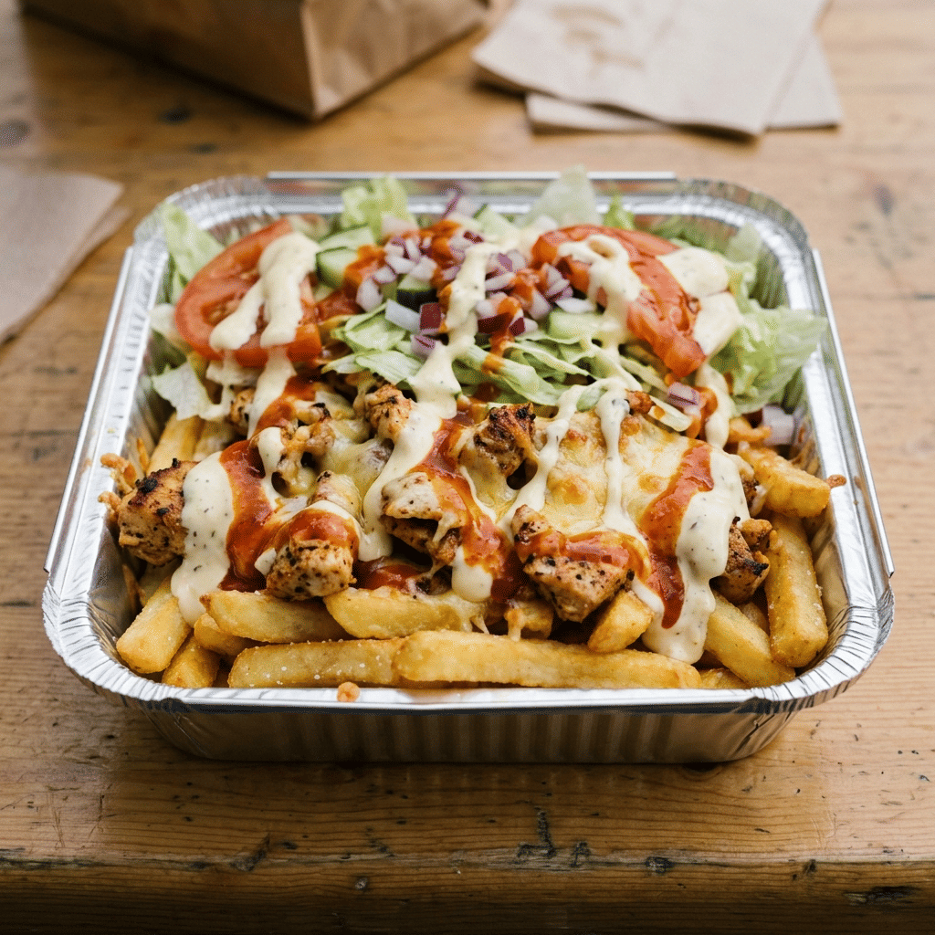 Kapsalon kip grill