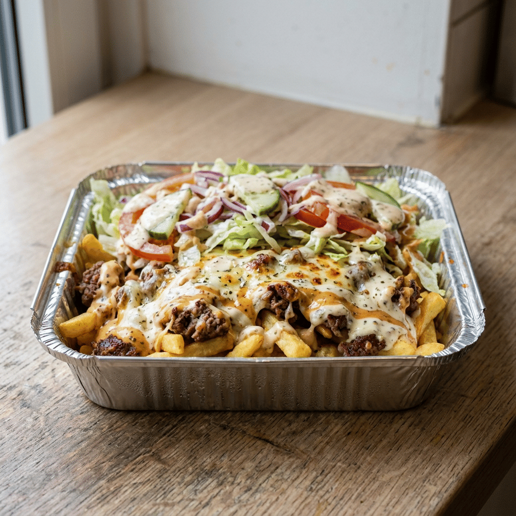 Kapsalon hamburger