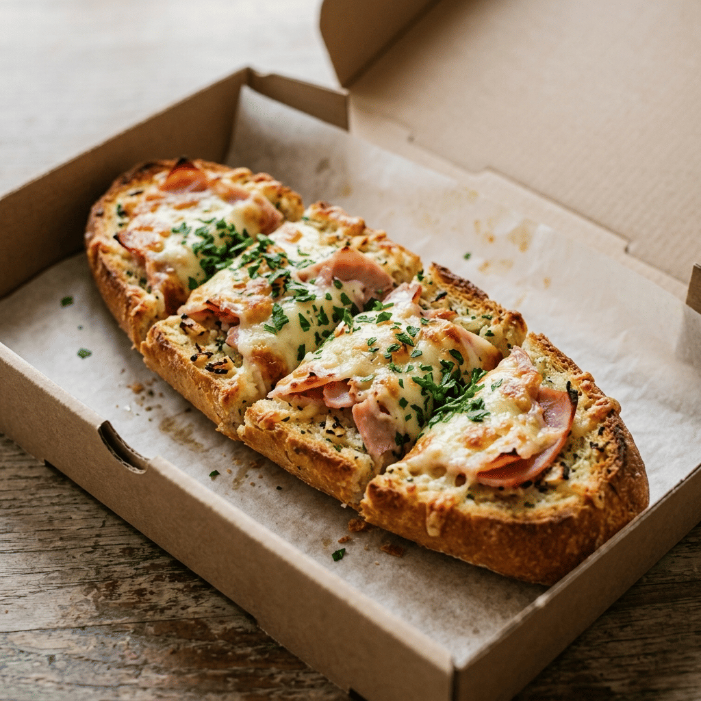 Lookbrood kaas ham