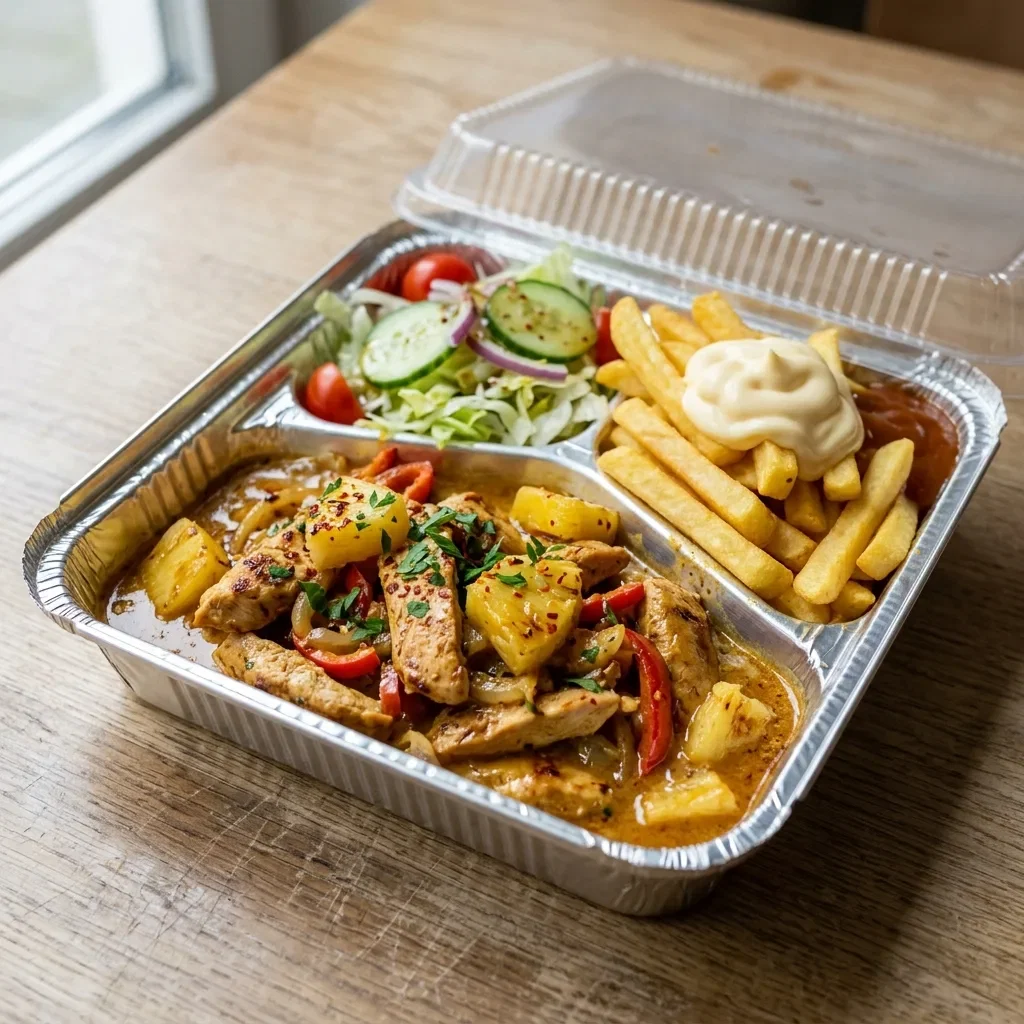 Schotel kip hawaï