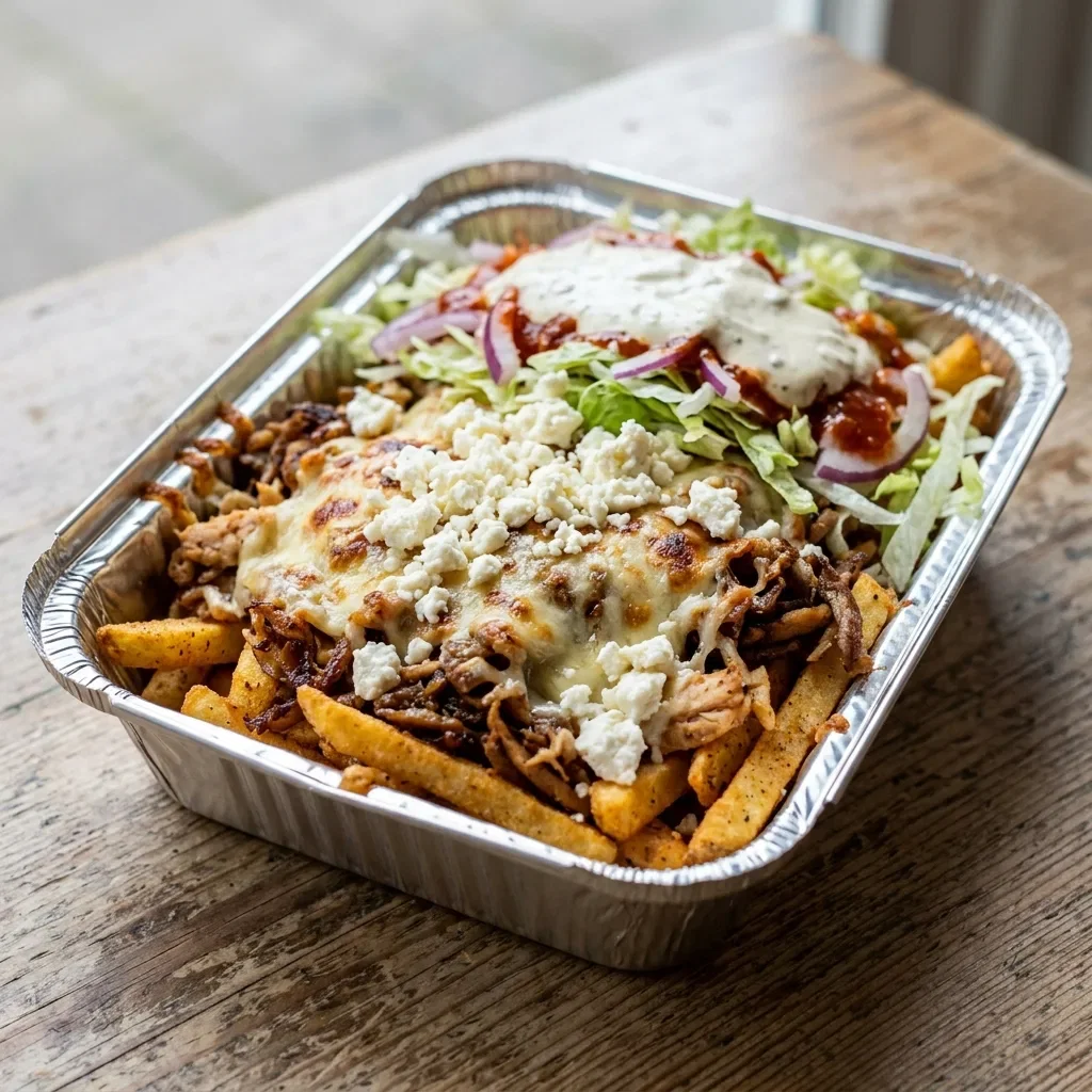 Kapsalon mix feta