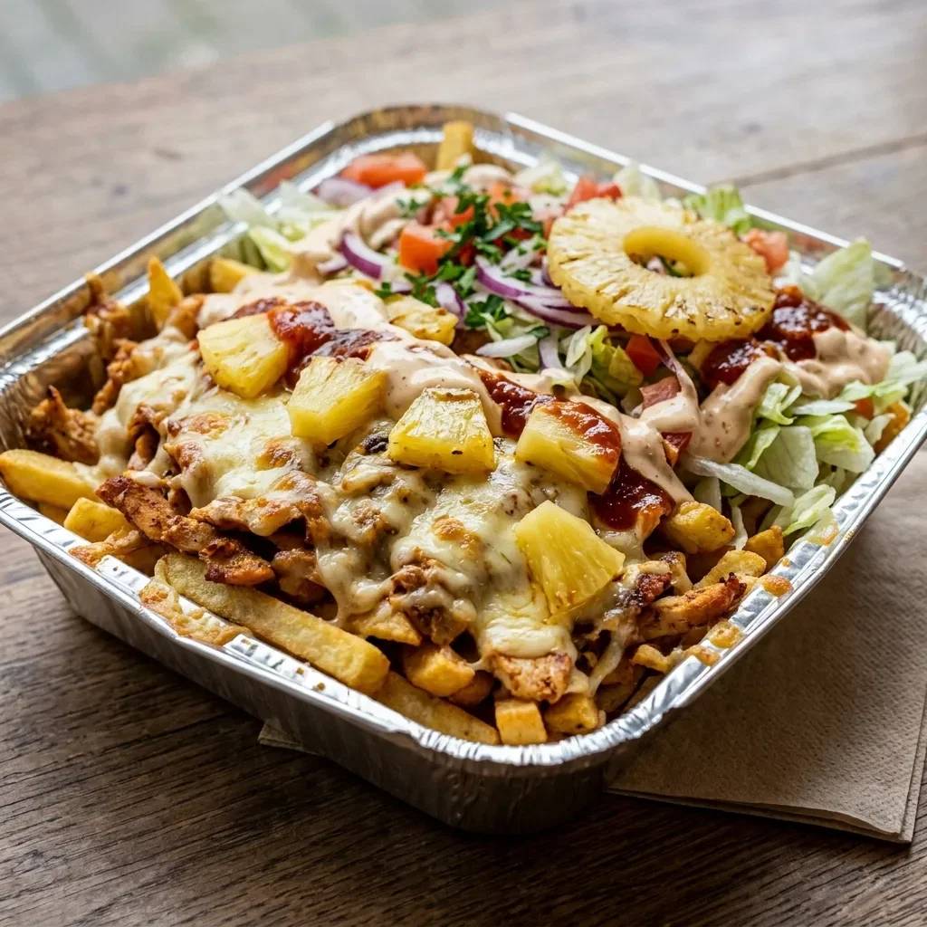 Kapsalon kip hawaï