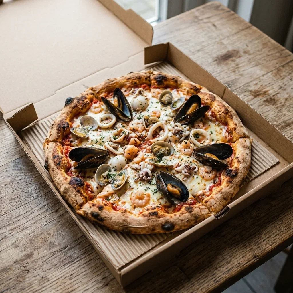 Pizza frutti di mare