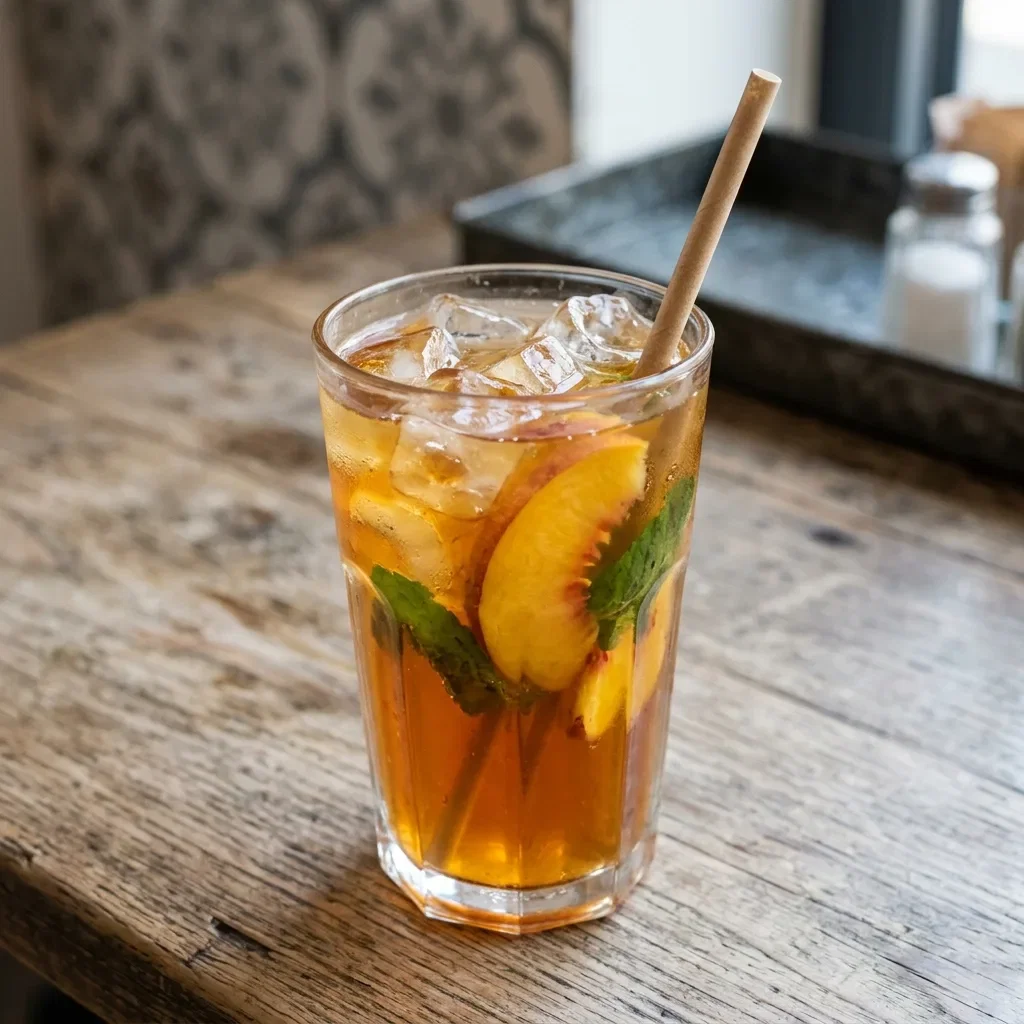 Ice tea peach